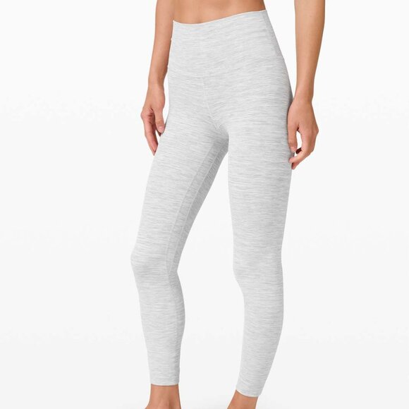 Lululemon Align High-Rise Pant 25" - 4 - Wee Are From Space Nimbus Battleship - Picture 1 of 9